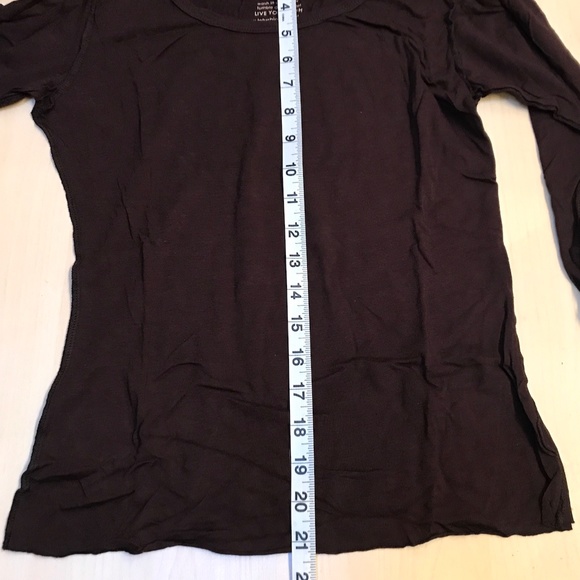 Lotus Blossom Style Bamboo & Organic Cotton Long Sleeve. Small NEW. - Picture 13 of 15